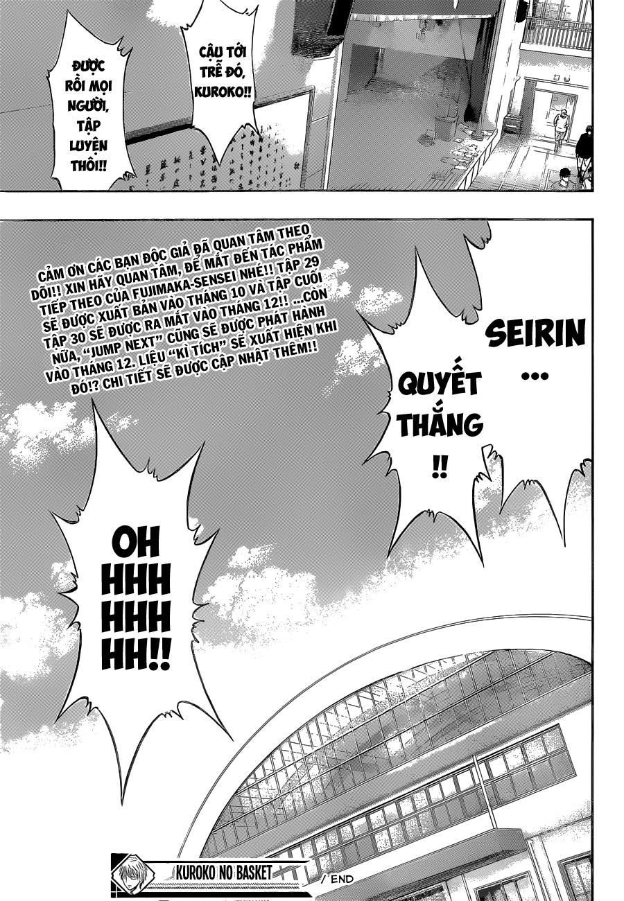 Kuroko No Basuke Chap 275 - Next Chap 276