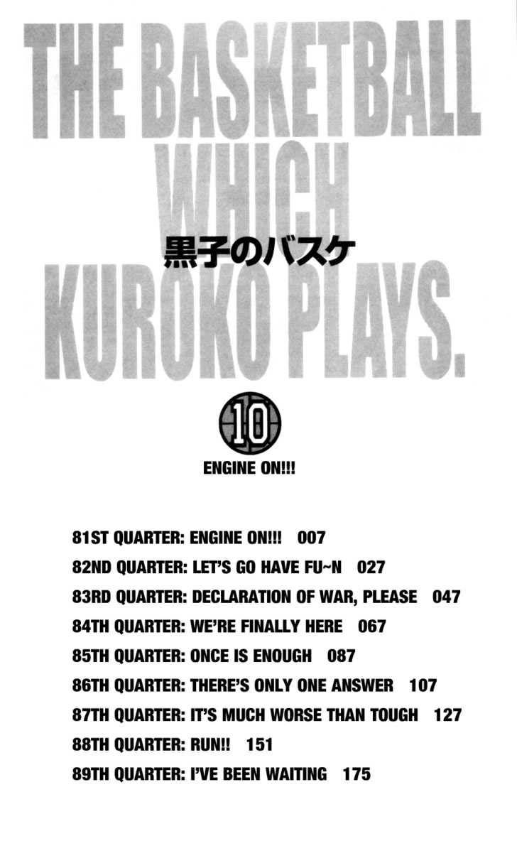 Kuroko No Basuke Chap 81 - Next Chap 82