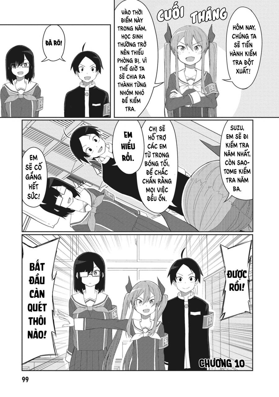 Kuso Zako Fuuki Iinchou Kaeri-Chan Chap 10 - Next Chap 11
