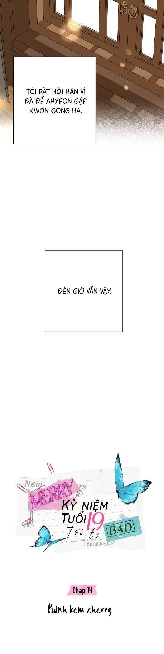 Kỷ Niệm Tuổi 19 Tồi Tệ Chap 14 - Next Chap 15