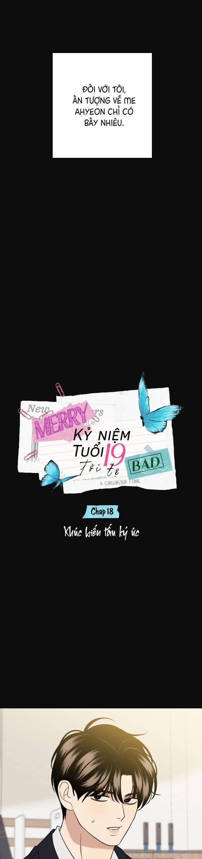Kỷ Niệm Tuổi 19 Tồi Tệ Chap 18 - Next Chap 19