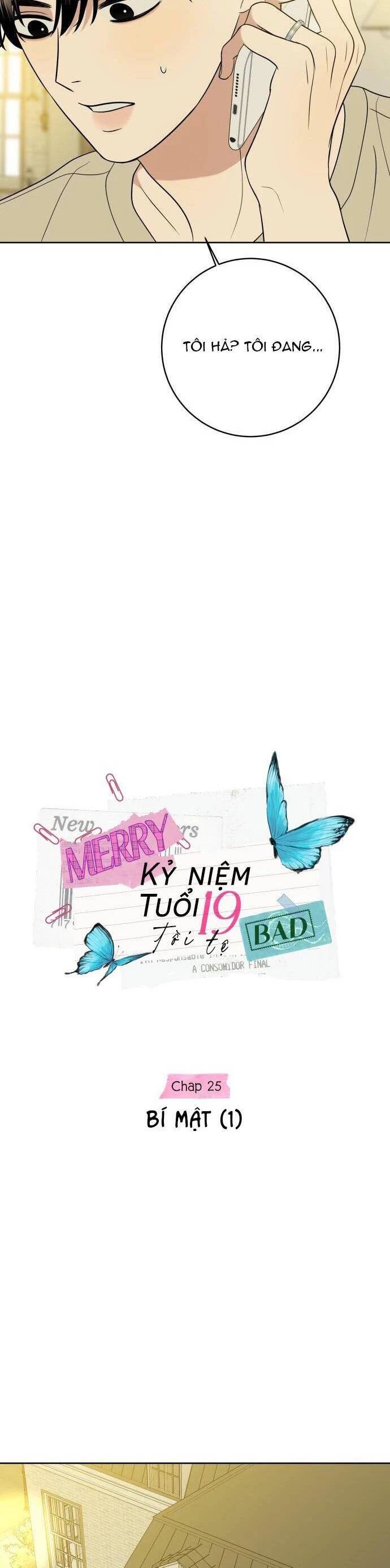Kỷ Niệm Tuổi 19 Tồi Tệ Chap 25 - Next Chap 26