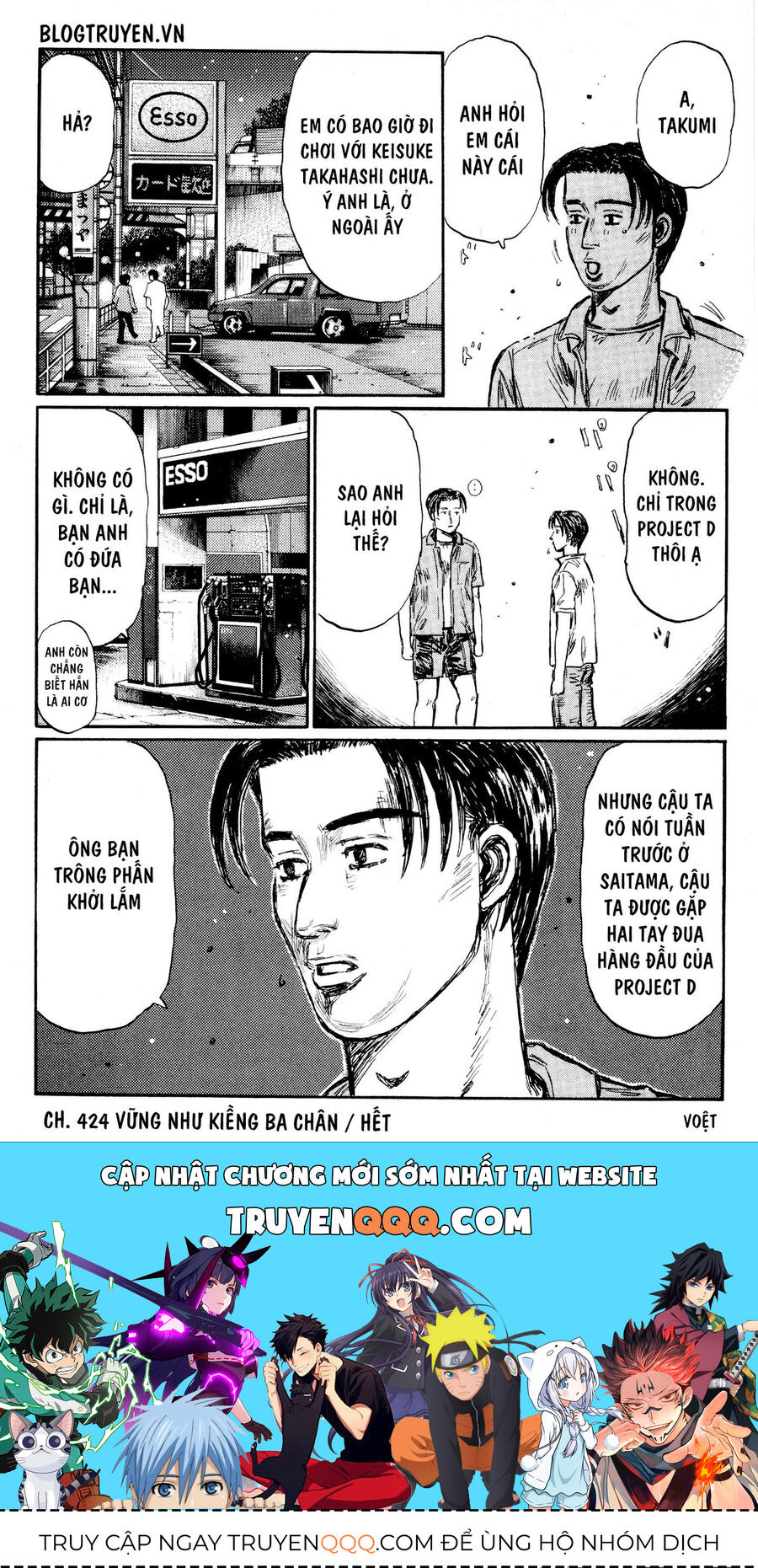 Ký Tự D Chap 424 - Next Chap 425