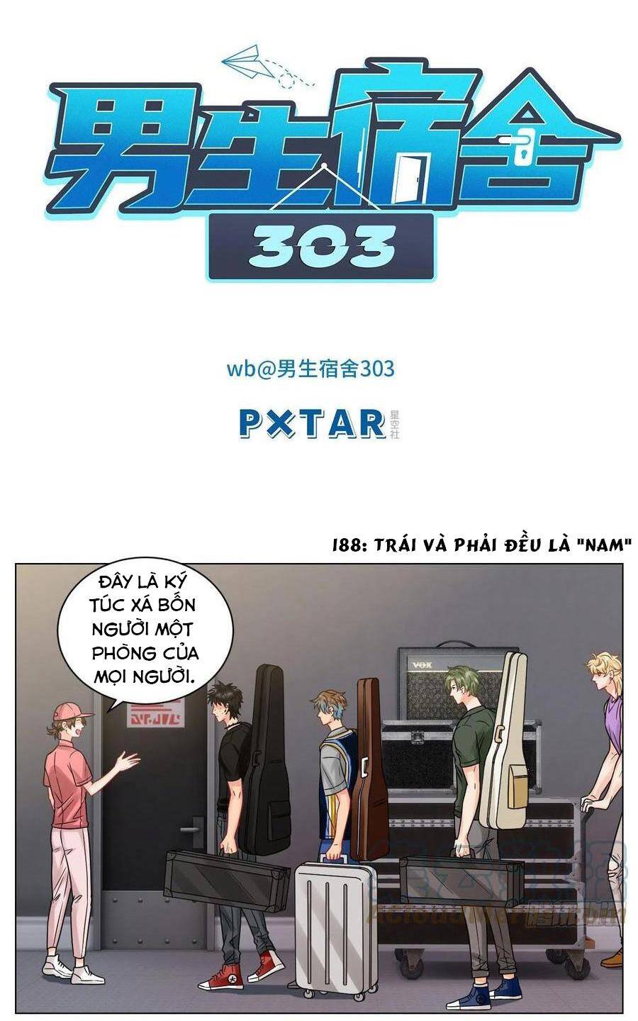 Ký Túc Xá Nam Phòng 303 Chap 188 - Next Chap 189
