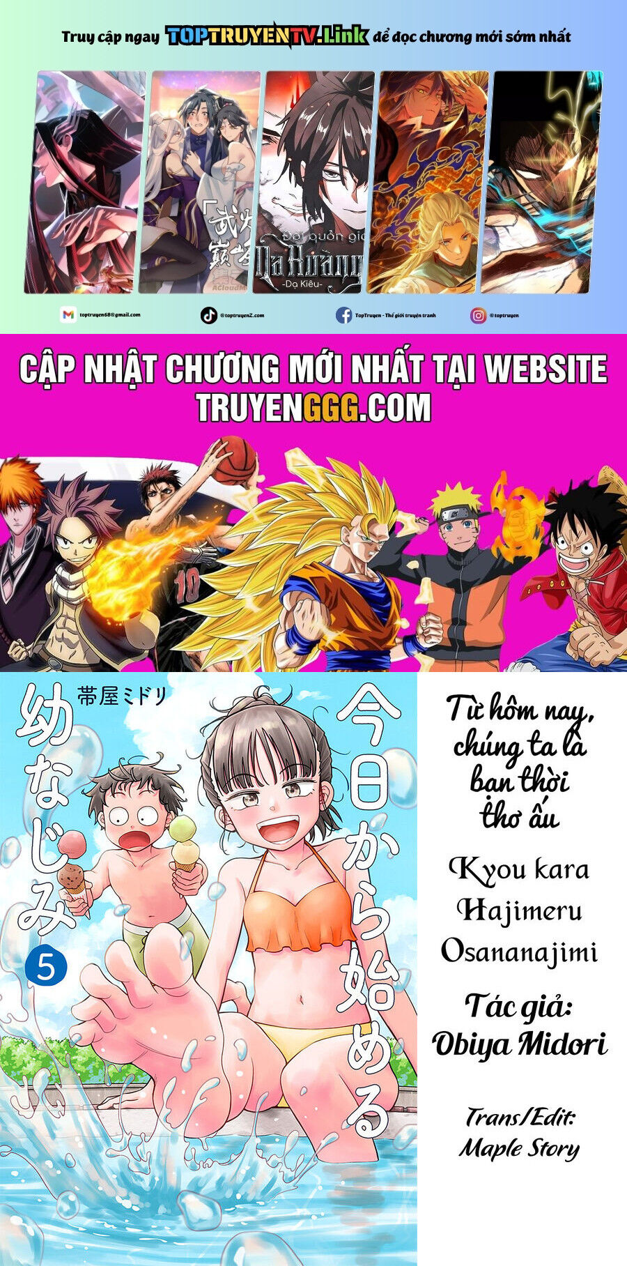 Kyou Kara Hajimeru Osananajimi Chap 31 - Next Chap 32