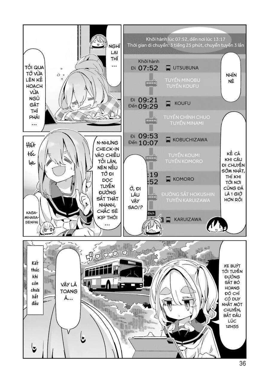 Laid-Back Camp Chap 89 - Next Chap 90