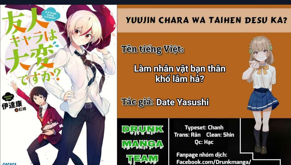 Làm Bạn Thân Có Khó Không? Chap 1 - Next Chap 2