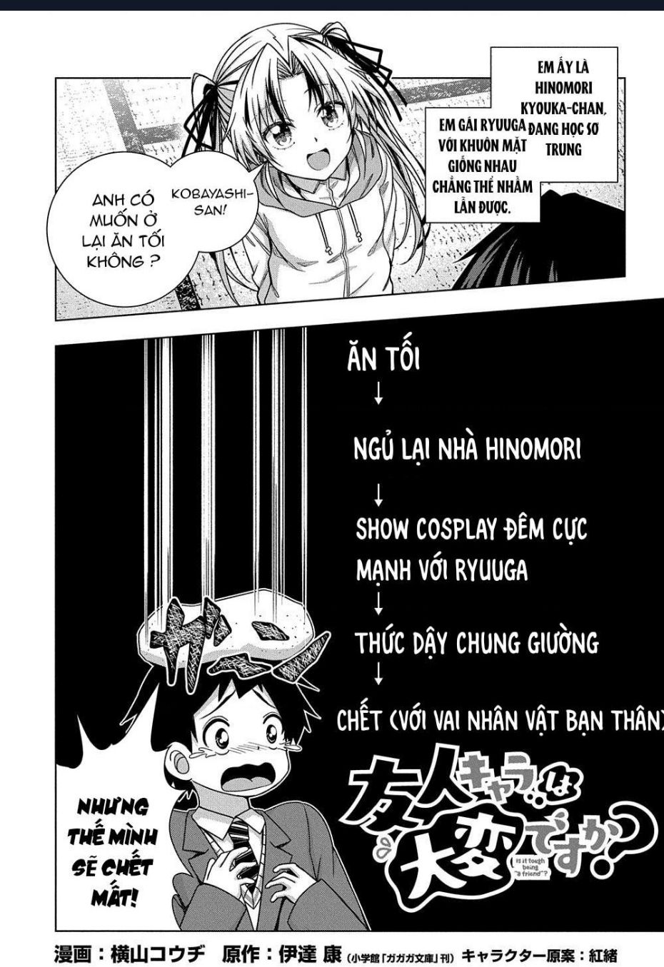 Làm Bạn Thân Có Khó Không? Chap 8 - Next Chap 9
