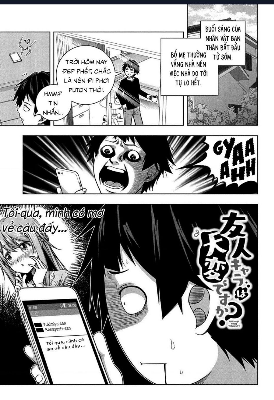 Làm Bạn Thân Có Khó Không? Chap 9 - Next Chap 10