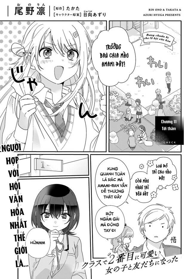 Làm Bạn Với Cô Gái Đáng Yêu Thứ Hai Lớp Chap 111 - Next Chap 112