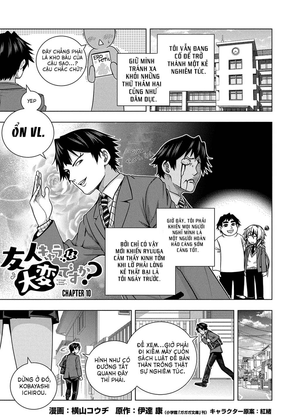 Làm Nhân Vật Bạn Thân Khổ Lắm Hả? Chap 10 - Next Chap 11