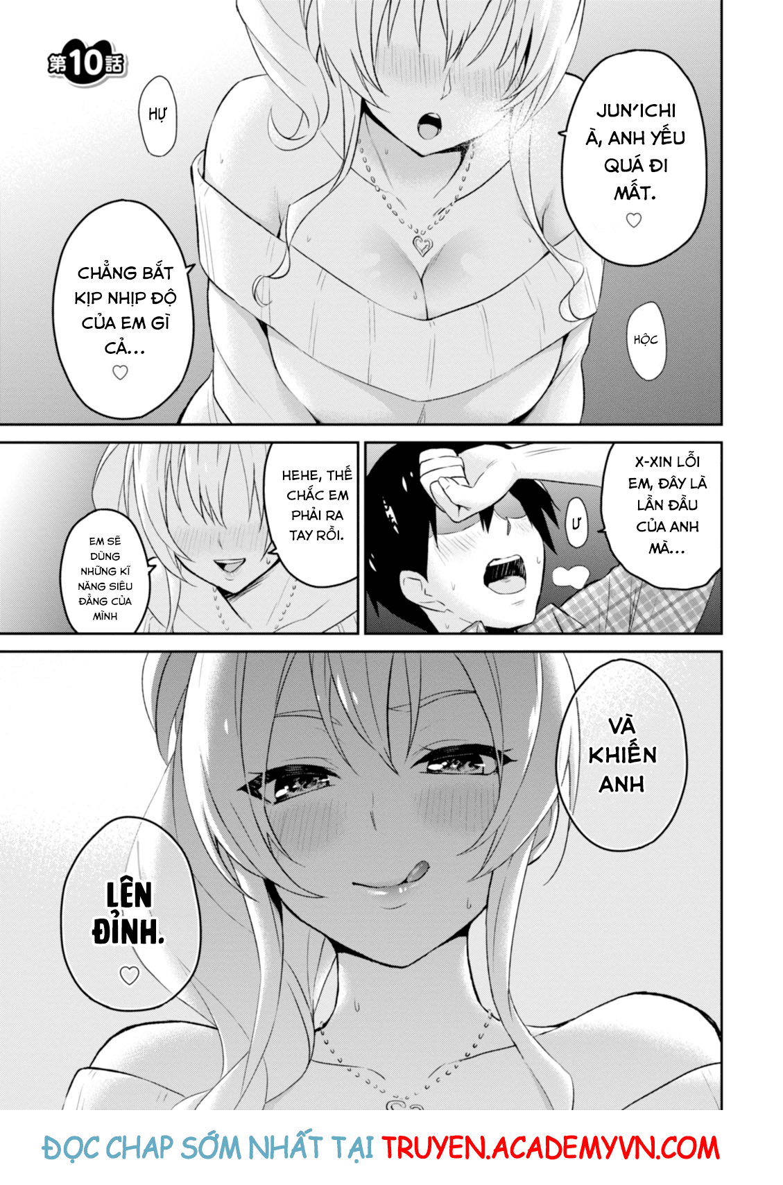 Lần Đầu Với Gal Chap 10 - Next Chap 11