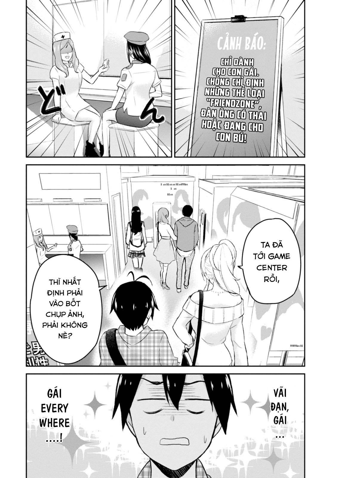 Lần Đầu Với Gal Chap 10 - Next Chap 11