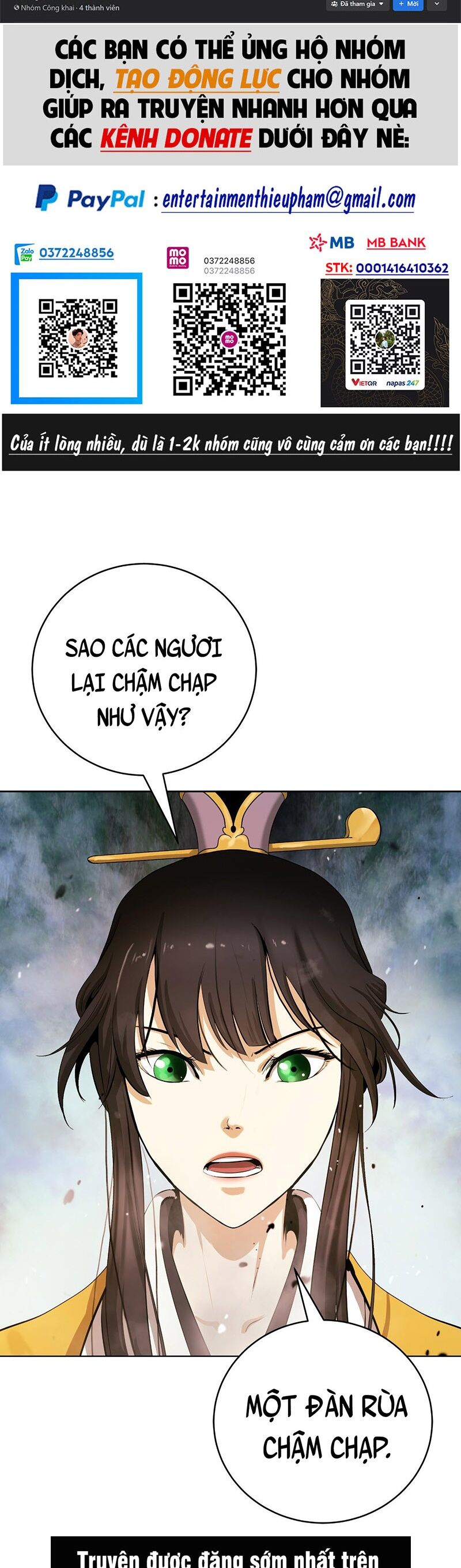 Lãng Tiên Kỳ Đàm Chap 108 - Next Chap 109