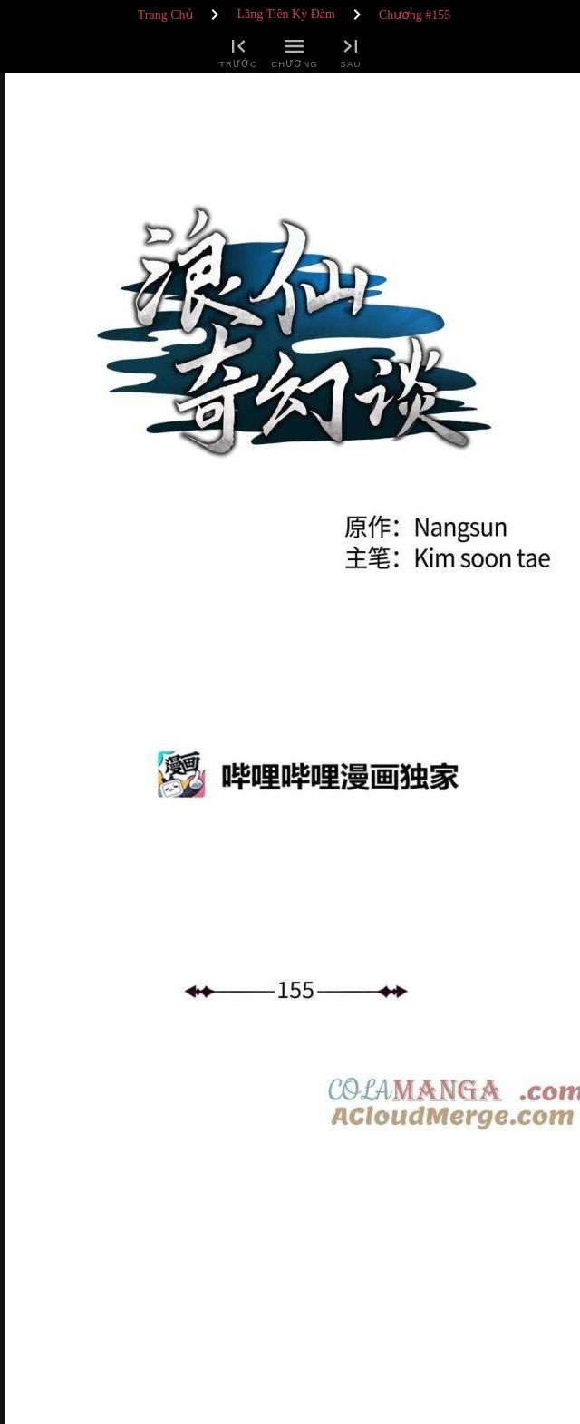 Lãng Tiên Kỳ Đàm Chap 155 - Next Chap 156