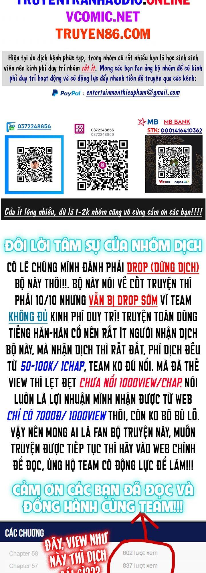 Lãng Tiên Kỳ Đàm Chap 59 - Next Chap 60