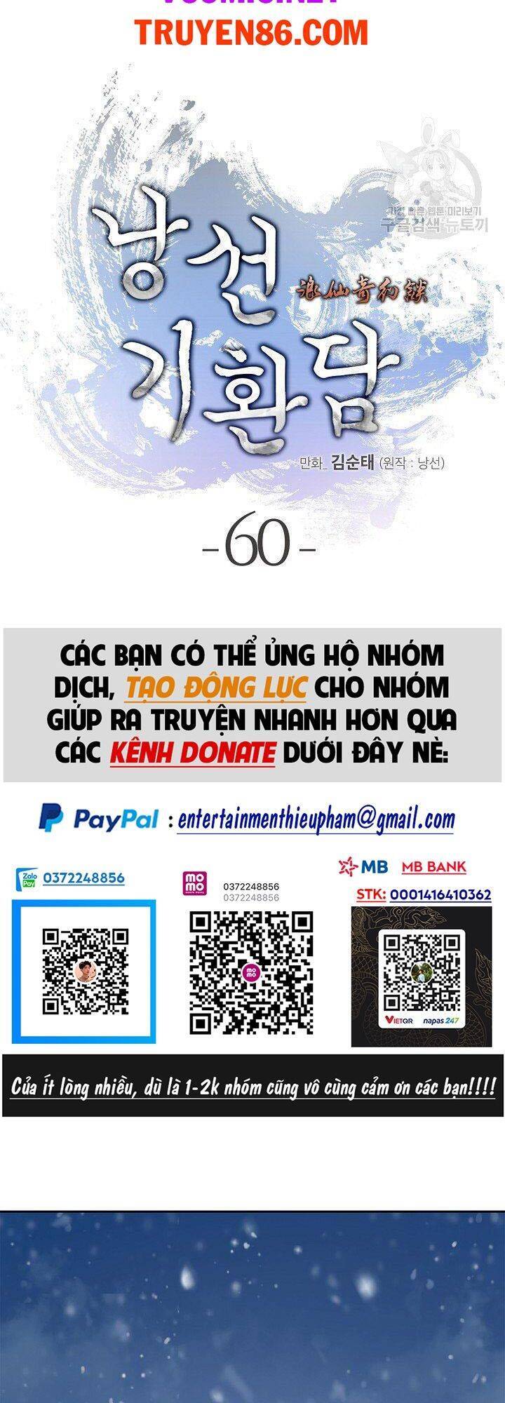 Lãng Tiên Kỳ Đàm Chap 60 - Next Chap 61