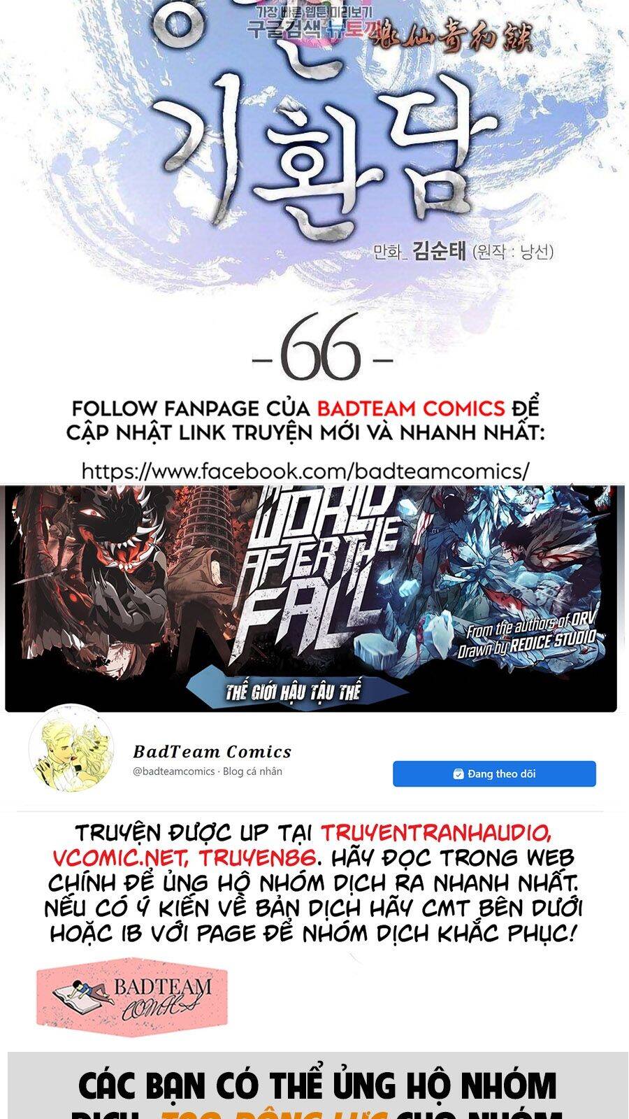 Lãng Tiên Kỳ Đàm Chap 66 - Next Chap 67