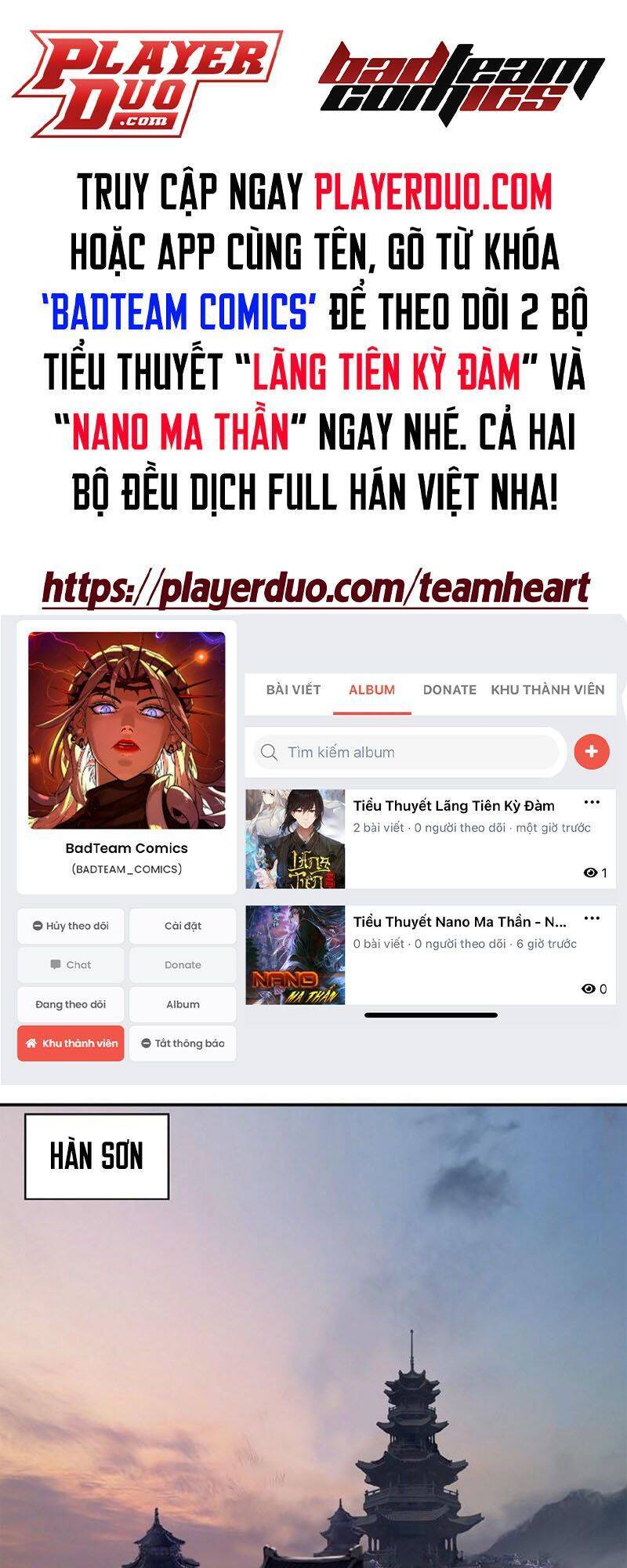 Lãng Tiên Kỳ Đàm Chap 68 - Next Chap 69