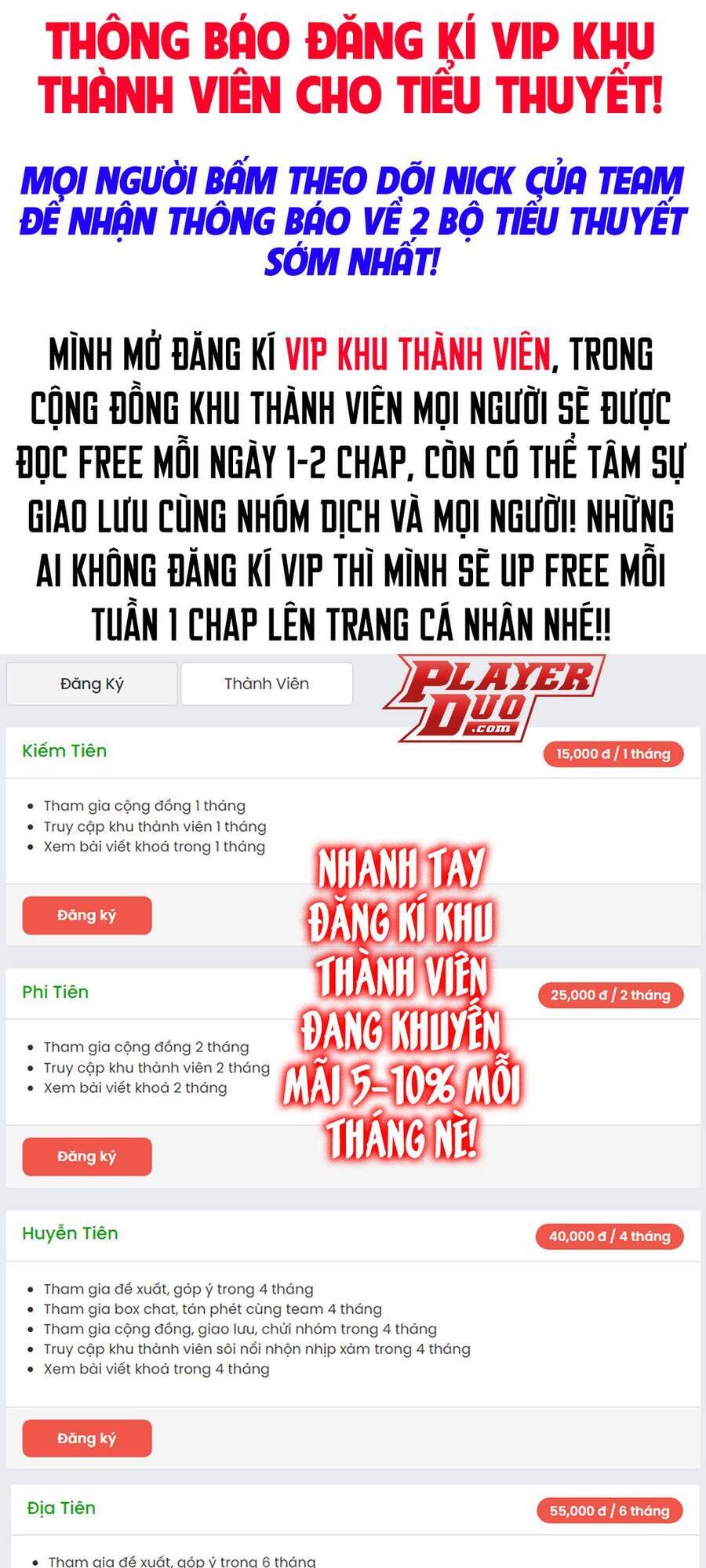 Lãng Tiên Kỳ Đàm Chap 68 - Next Chap 69