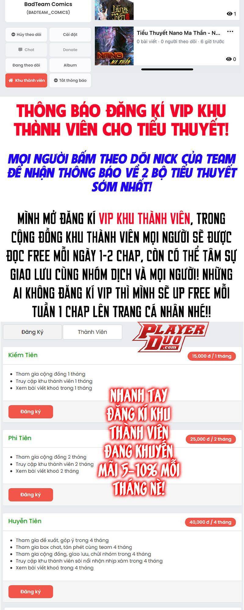 Lãng Tiên Kỳ Đàm Chap 68 - Next Chap 69