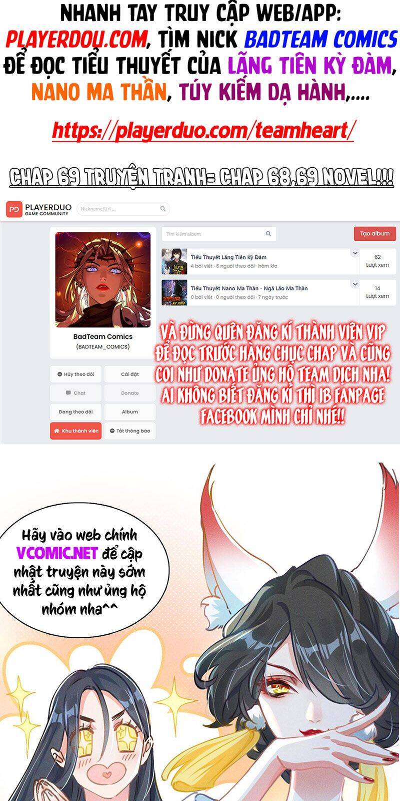 Lãng Tiên Kỳ Đàm Chap 70 - Next Chap 71