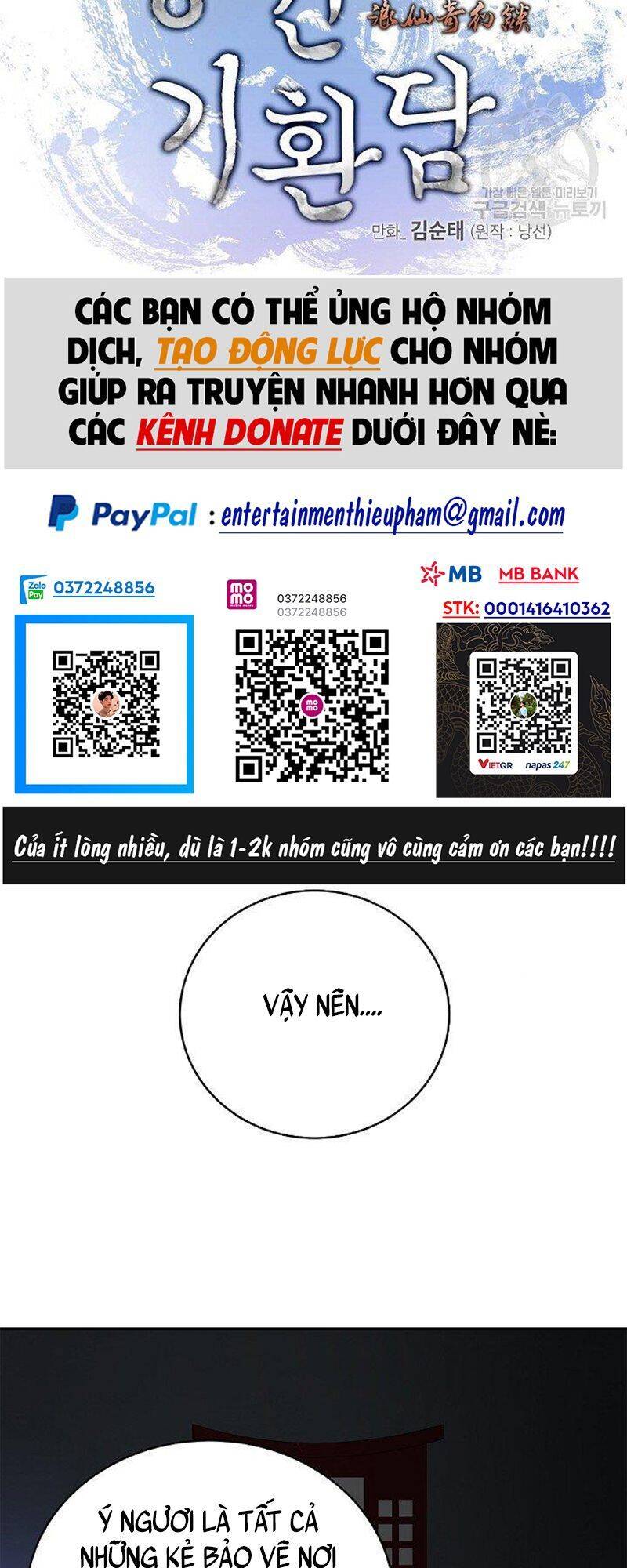 Lãng Tiên Kỳ Đàm Chap 71 - Next Chap 72