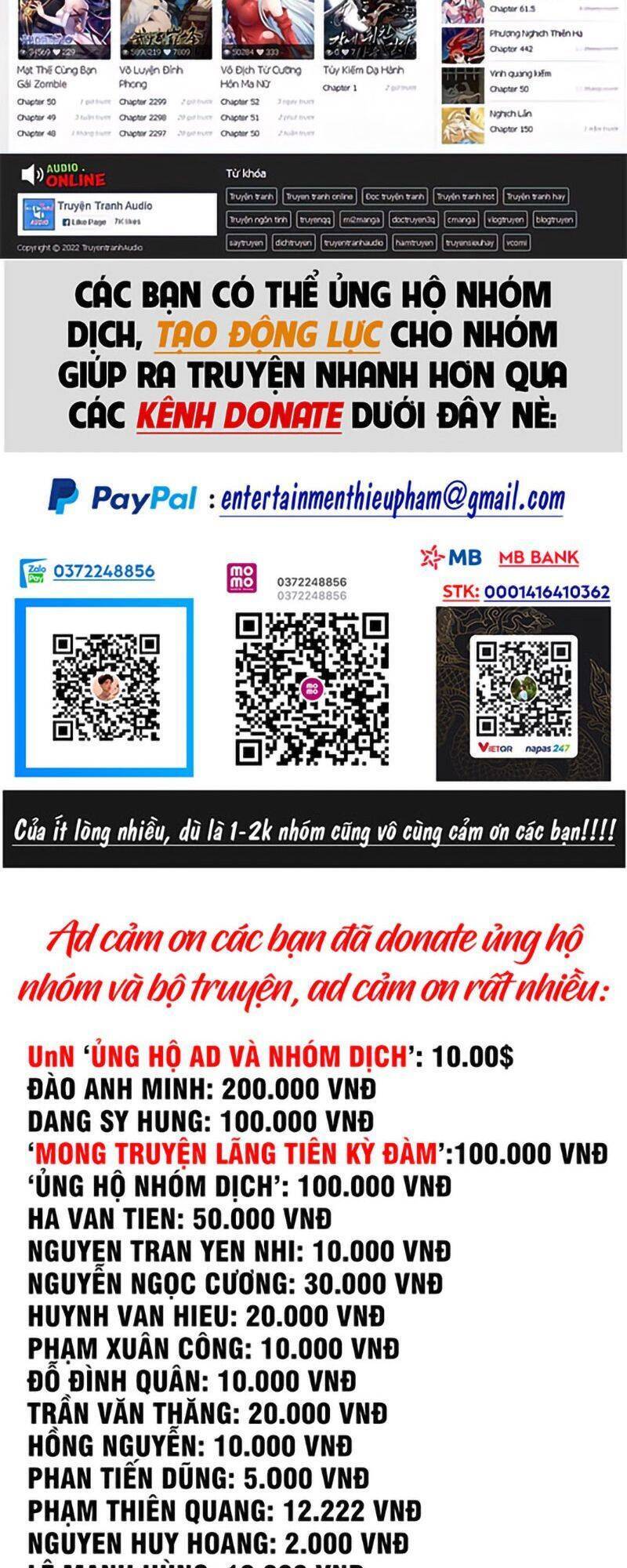 Lãng Tiên Kỳ Đàm Chap 73 - Next Chap 74