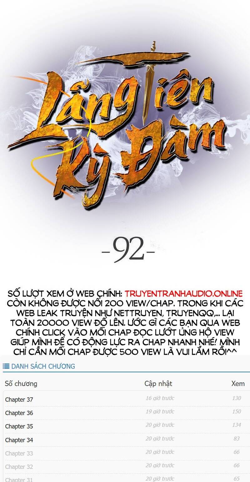 Lãng Tiên Kỳ Đàm Chap 92 - Next Chap 93