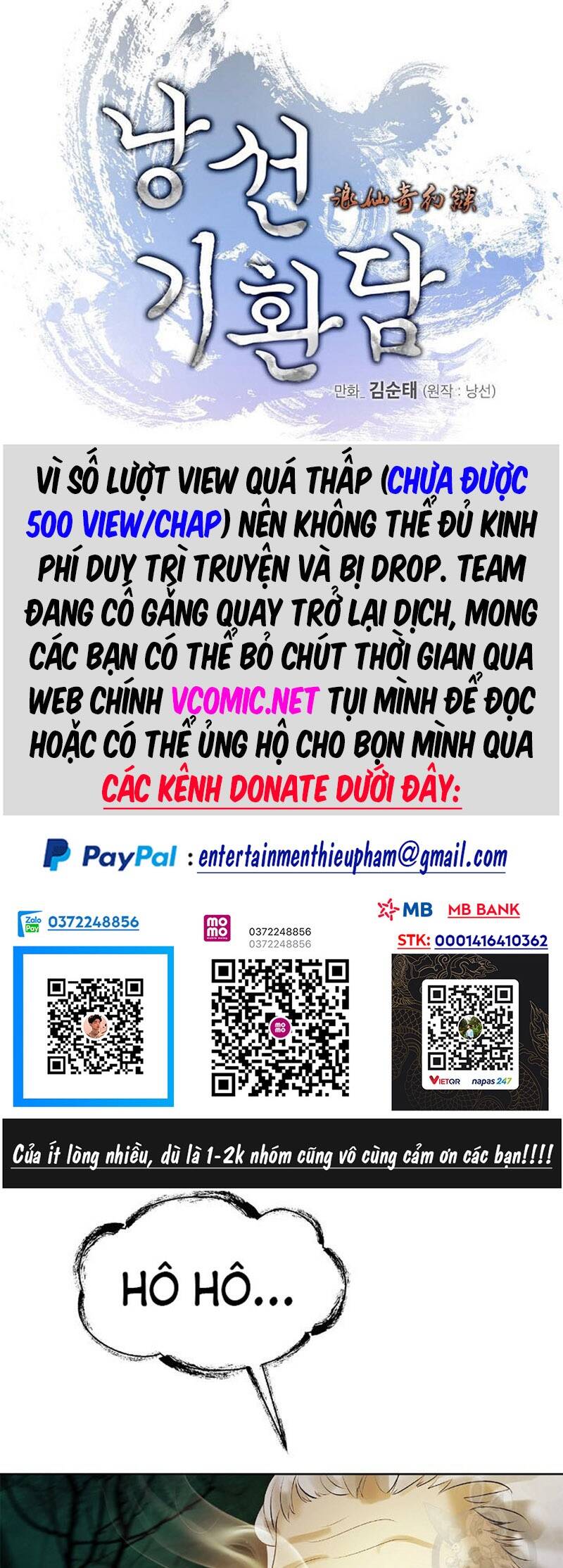 Lãng Tiên Kỳ Đàm Chap 98 - Next Chap 99