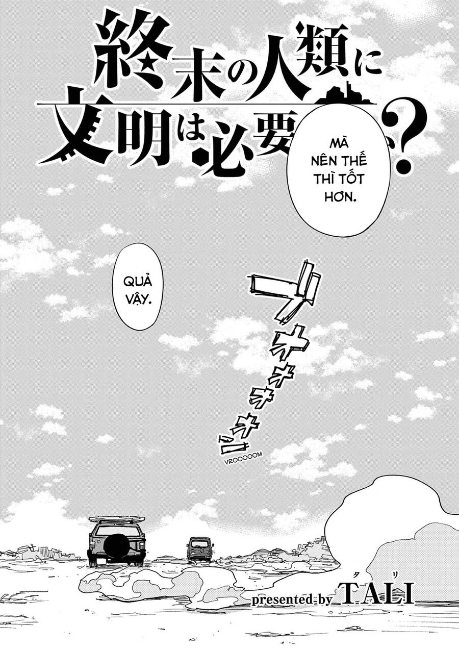 Liệu Nhân Loại Có Cần Nền Văn Minh Hậu Tận Thế Không? Chap 21 - Next Chap 22