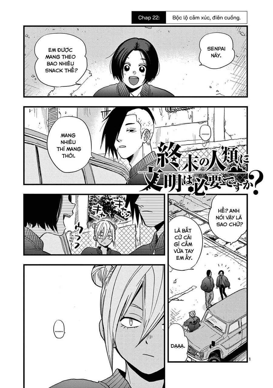 Liệu Nhân Loại Có Cần Nền Văn Minh Hậu Tận Thế Không? Chap 22 - Next Chap 23