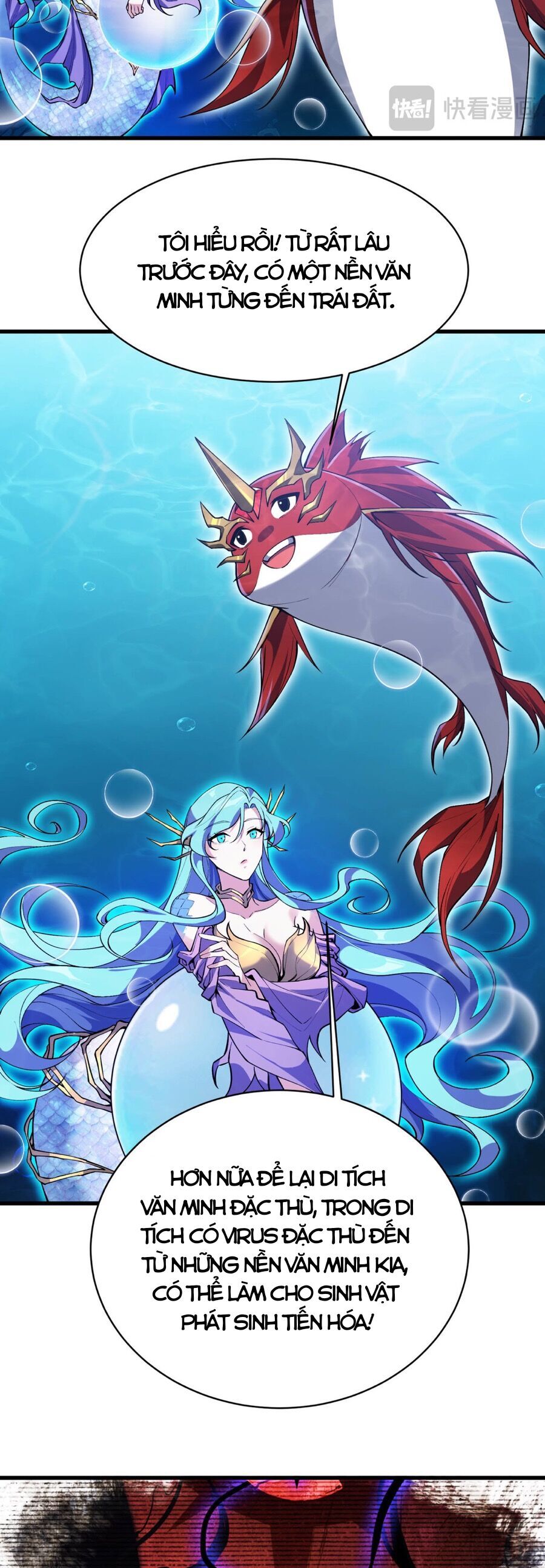 Linh Khí Khôi Phục: Từ Cá Chép Tiến Hóa Thành Thần Long Chap 14 - Next Chap 15