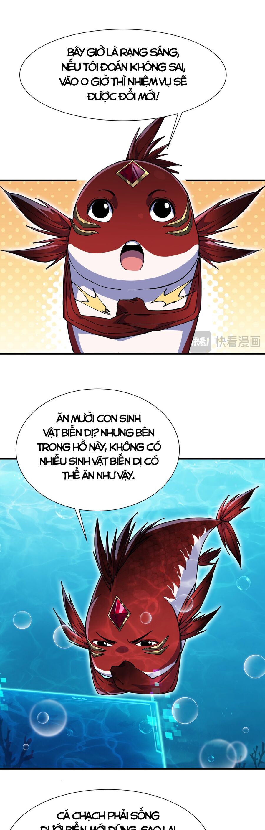 Linh Khí Khôi Phục: Từ Cá Chép Tiến Hóa Thành Thần Long Chap 5 - Next Chap 6