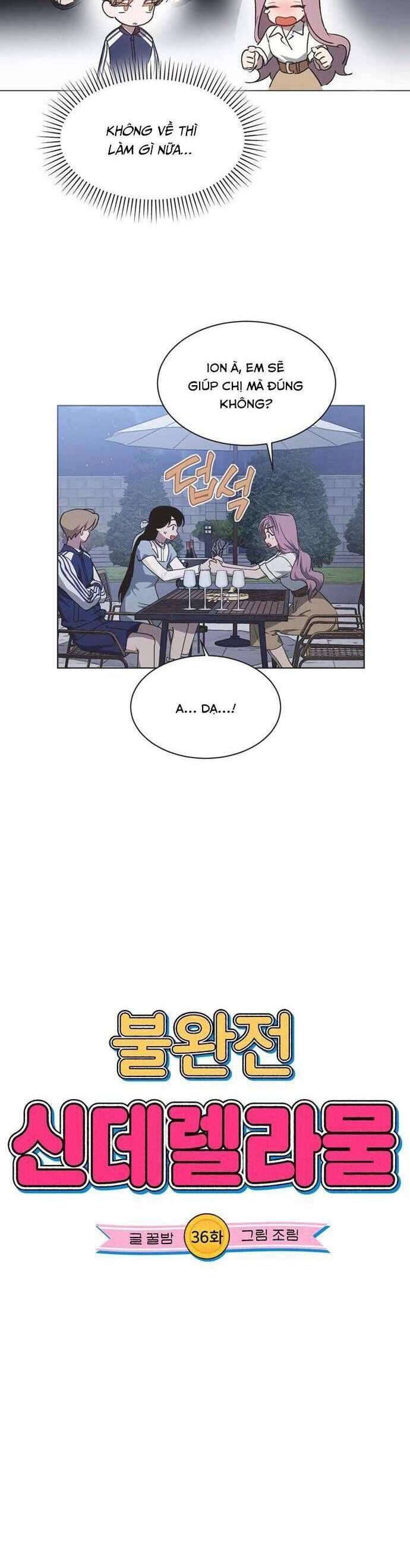 Lọ Lem Không Hoàn Hảo Chap 36 - Next Chap 37