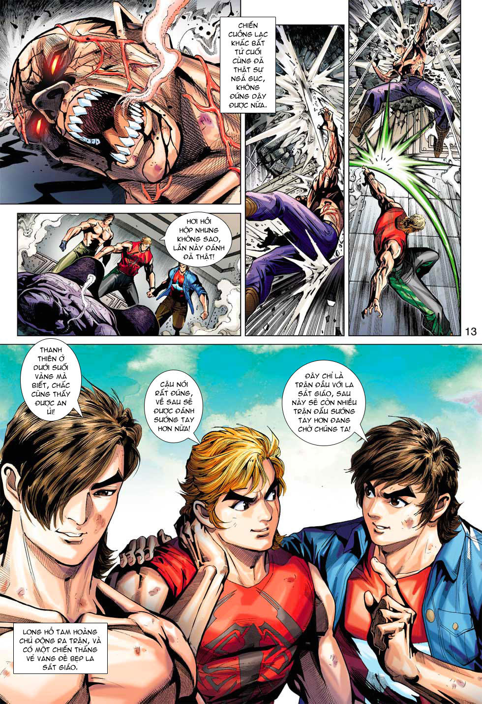 Long Hổ Môn Chap 375 - Next Chap 376