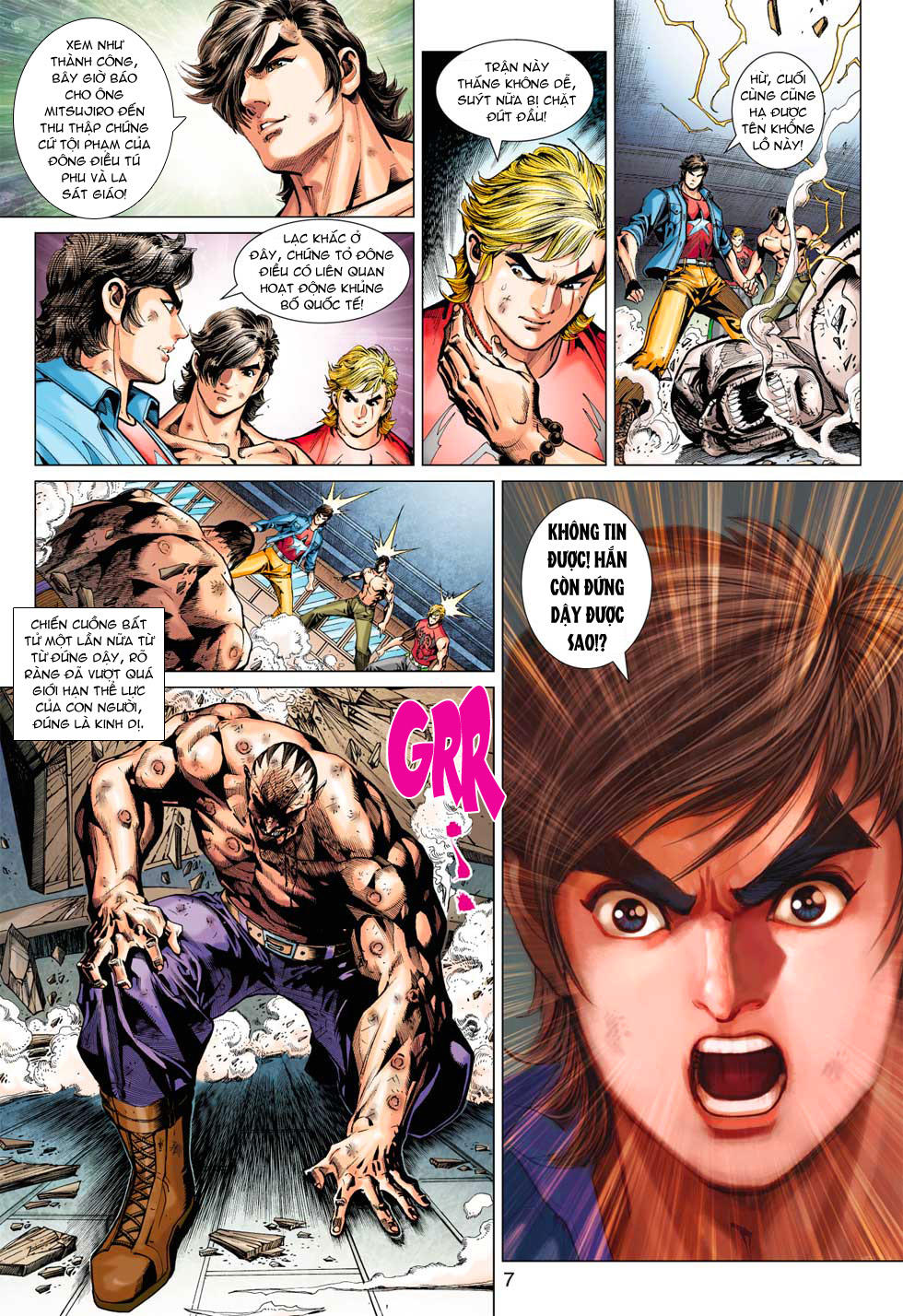 Long Hổ Môn Chap 375 - Next Chap 376
