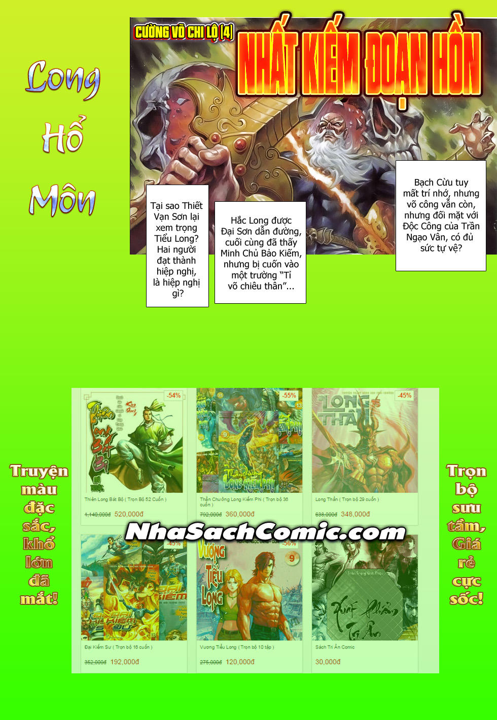 Long Hổ Môn Chap 794 - Next Chap 795