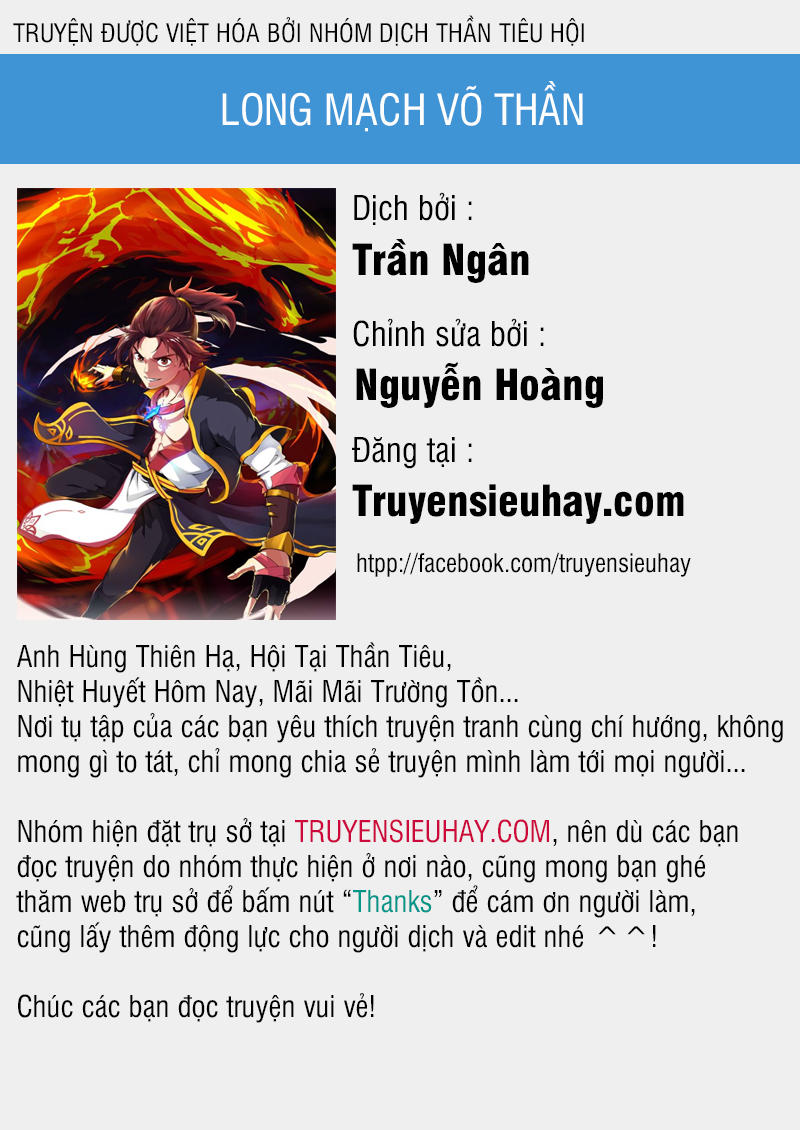 Long Mạch Võ Thần Chap 5 - Next Chap 6