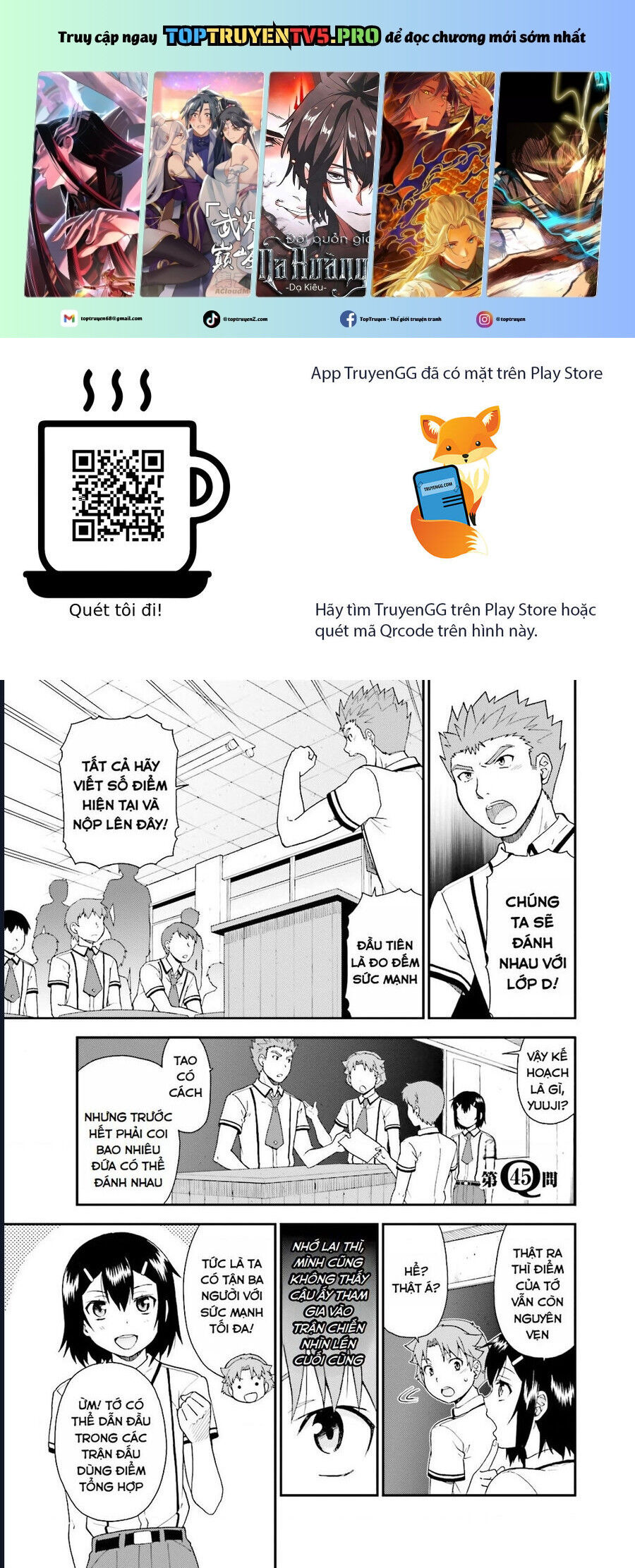 Lũ Ngốc, Bài Thi Và Linh Thú Triệu Hồi Chap 45 - Next Chap 46