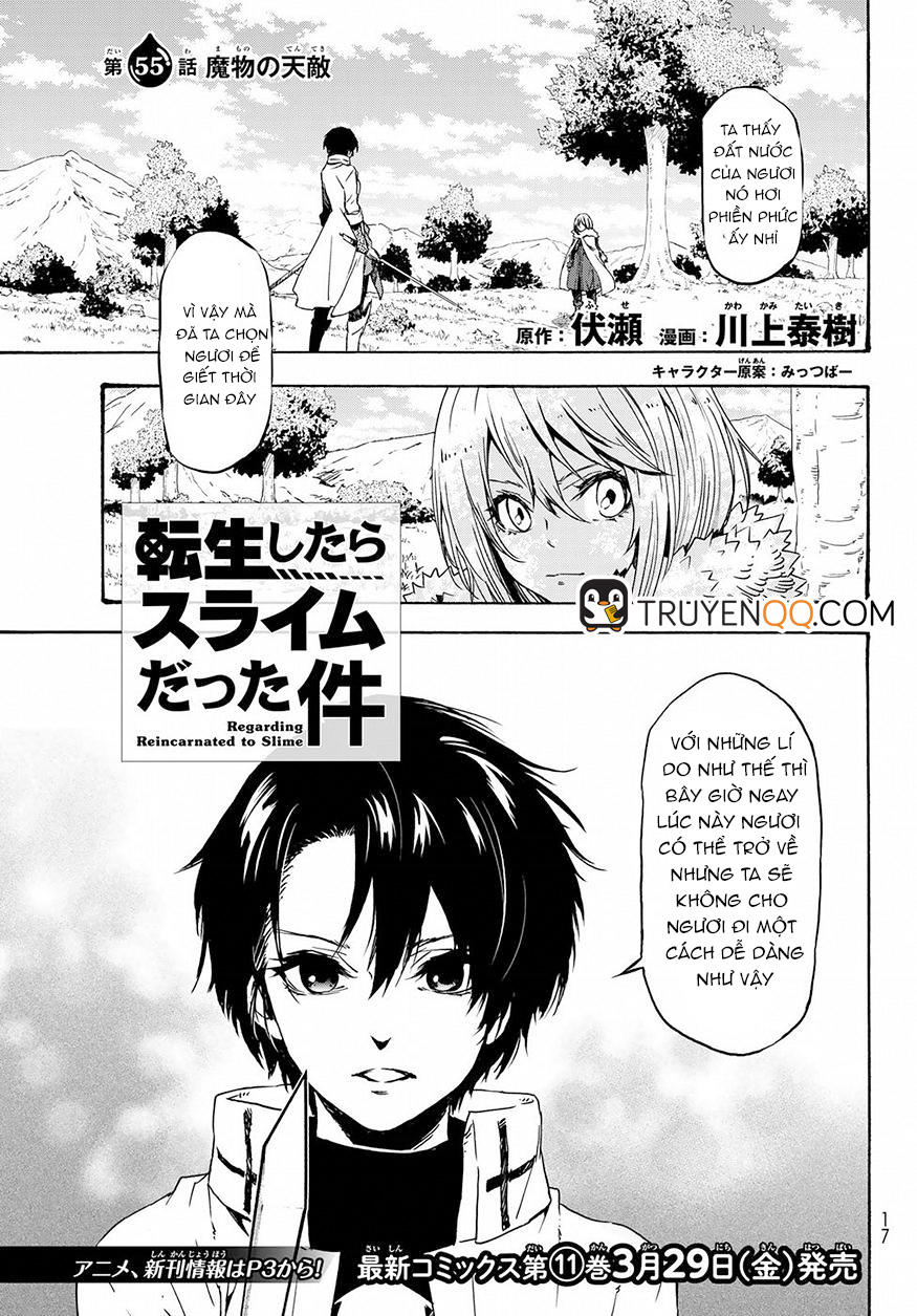 Lúc Đó, Tôi Đã Chuyển Sinh Thành Slime Chap 55 - Next Chap 56