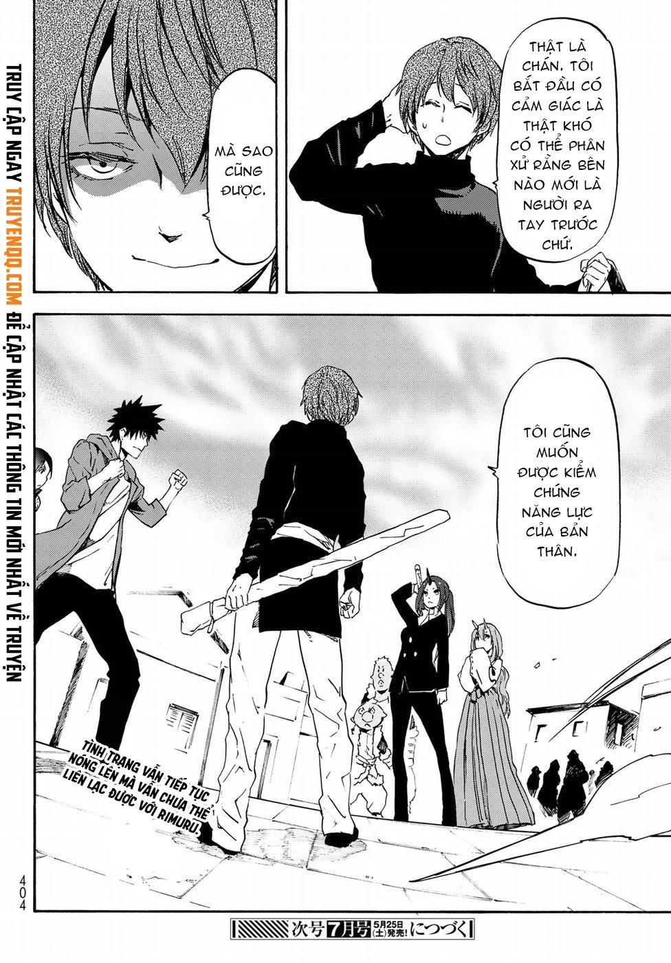 Lúc Đó, Tôi Đã Chuyển Sinh Thành Slime Chap 57 - Next Chap 58