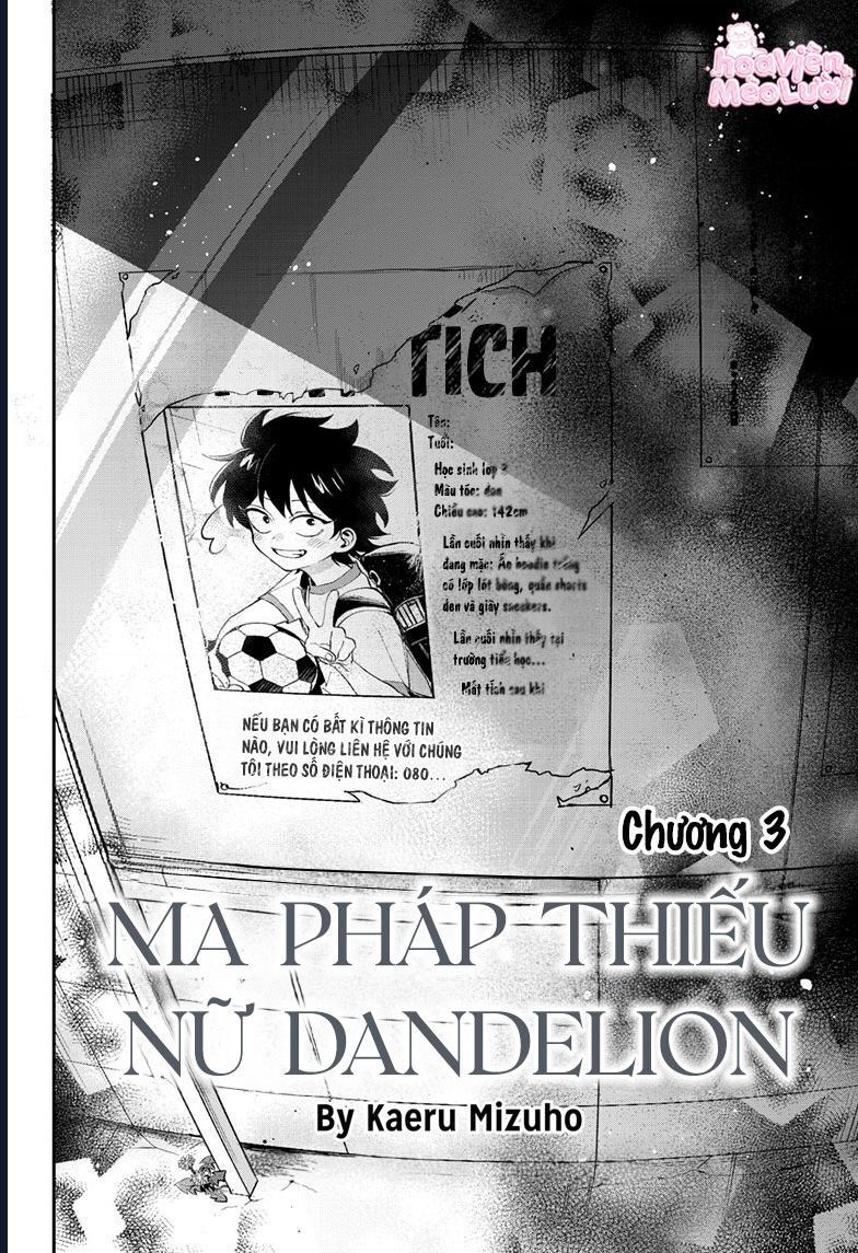 Ma Pháp Thiếu Nữ Dandelion Chap 3 - Next Chap 4