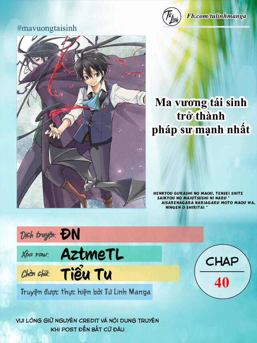 Ma Vương Tái Sinh Trở Thành Pháp Sư Mạnh Nhất Chap 40 - Next Chap 41