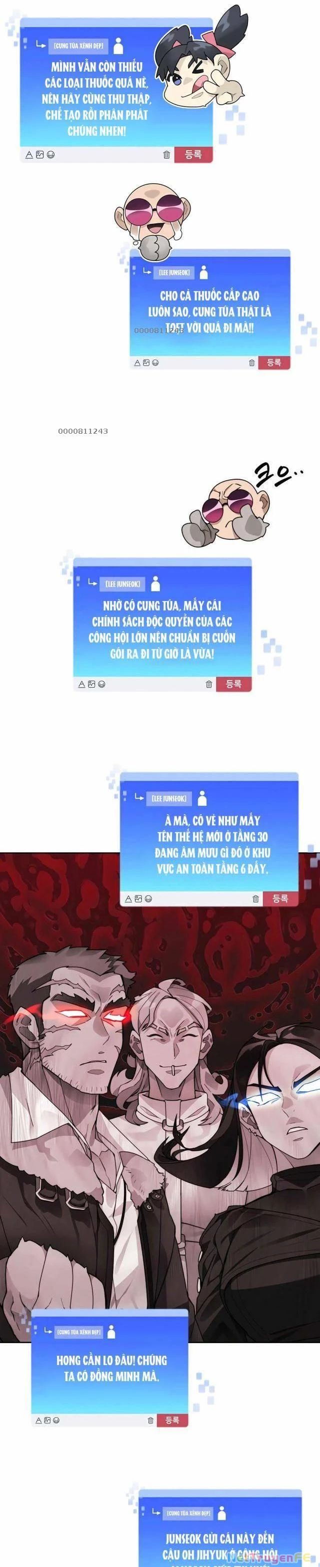 Mắc Kẹt Trong Tòa Tháp Thử Thách Chap 58 - Next Chap 59