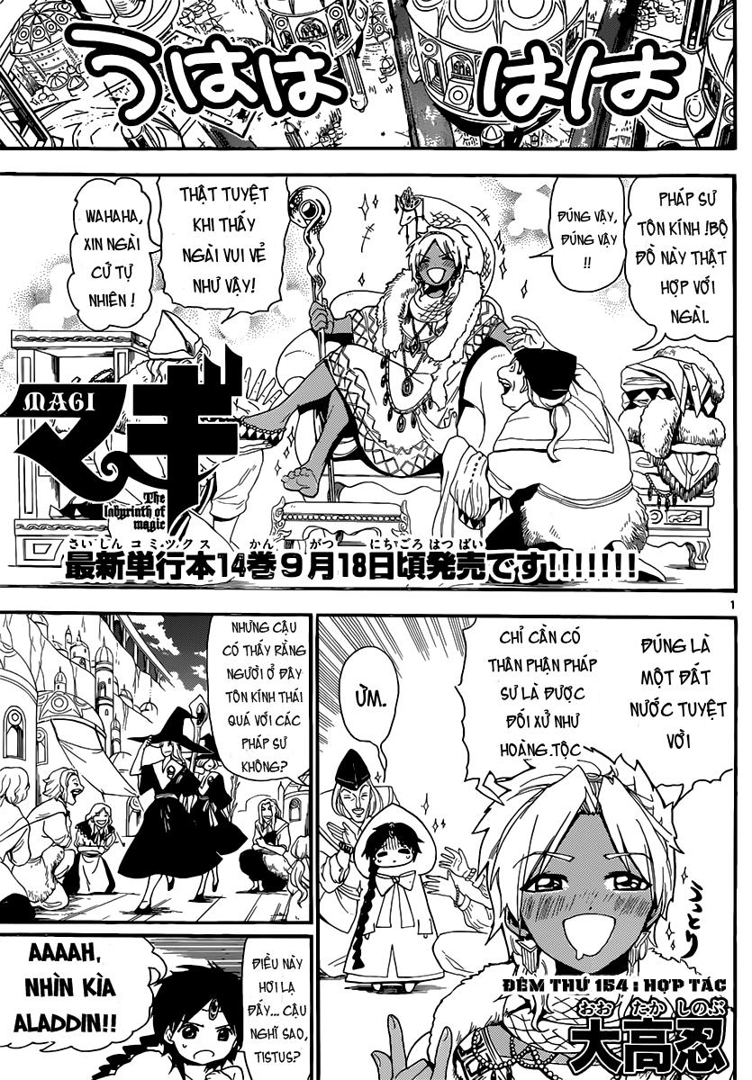 Magi: Bậc Thầy Pháp Thuật Chap 154 - Next Chap 155