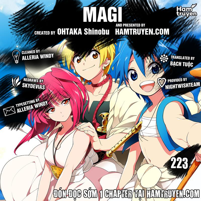 Magi: Bậc Thầy Pháp Thuật Chap 223 - Next Chap 224