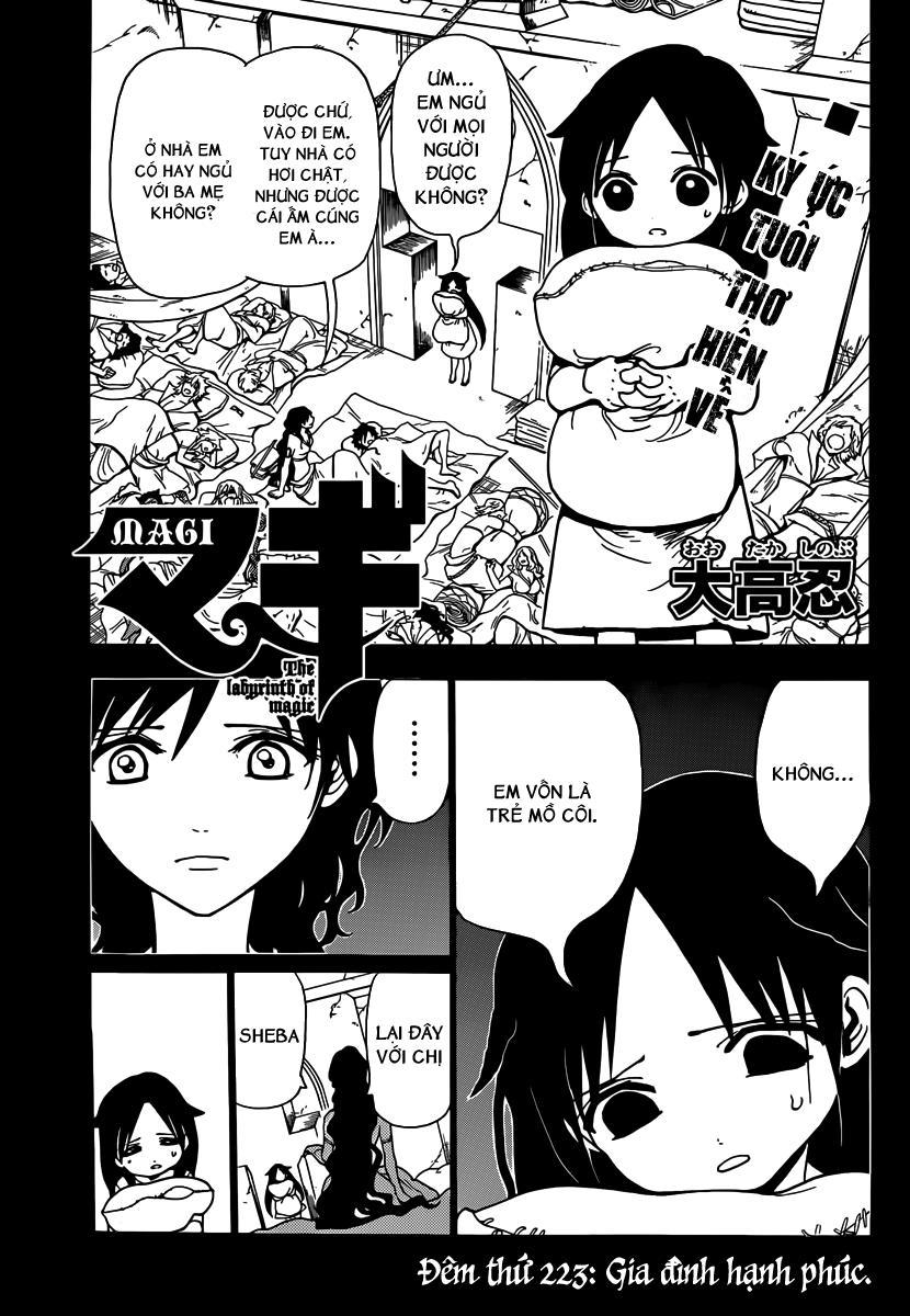 Magi: Bậc Thầy Pháp Thuật Chap 223 - Next Chap 224