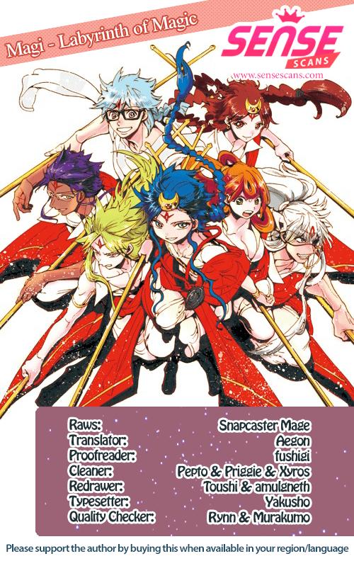 Magi: Bậc Thầy Pháp Thuật Chap 304 - Next Chap 305