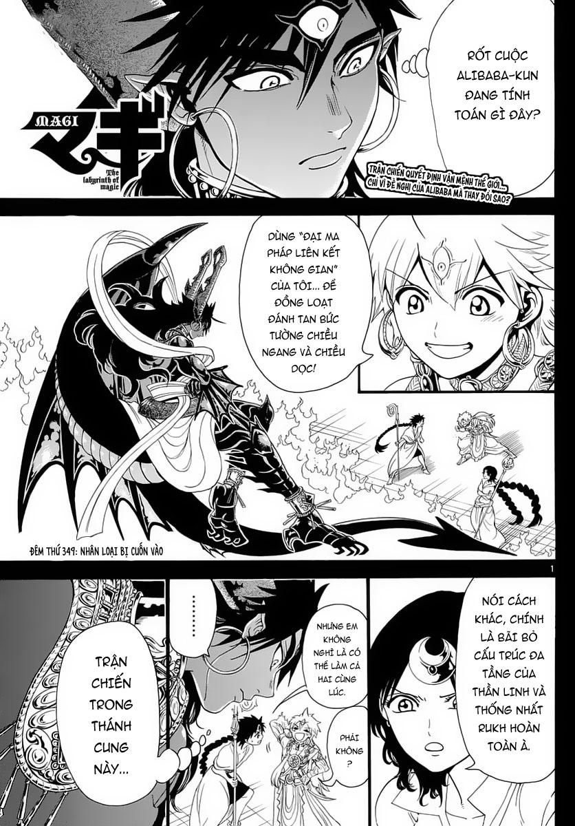 Magi: Bậc Thầy Pháp Thuật Chap 349 - Next Chap 350